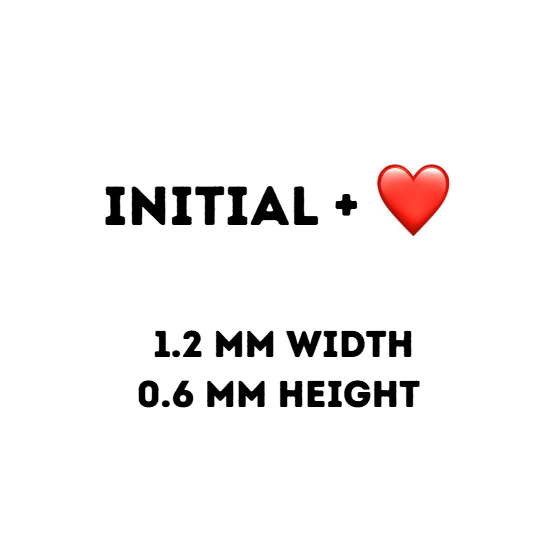 Initial + ❤️