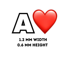 Initial + ❤️